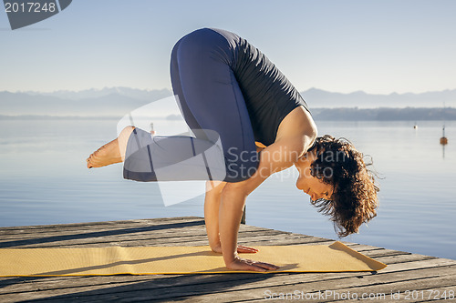 Image of yoga woman