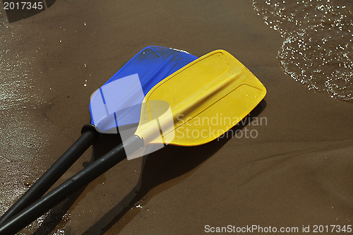 Image of Two paddles