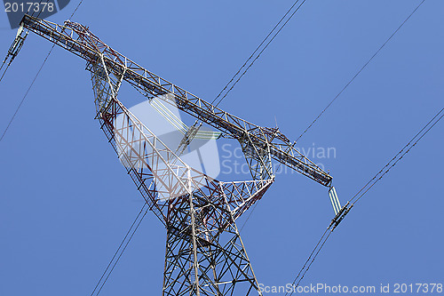 Image of Power transmission pole