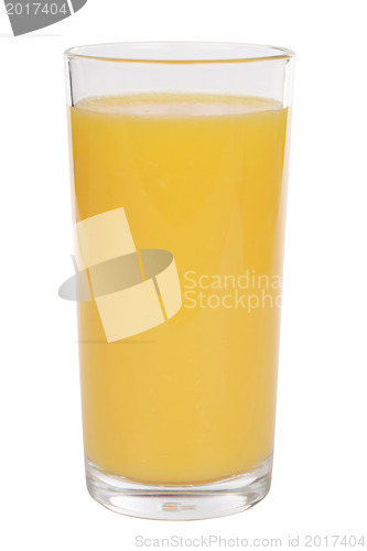 Image of Orange juice in a glass