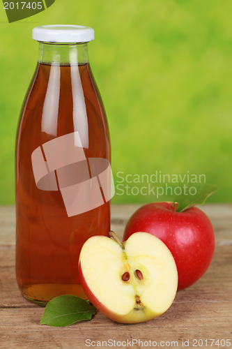 Image of Fresh apple juice