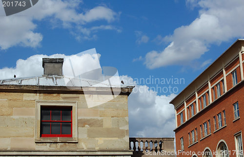 Image of Different Colour Rooftops