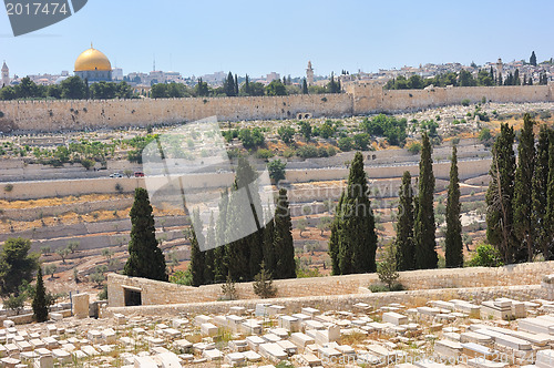 Image of Graves on the Mount of Olives