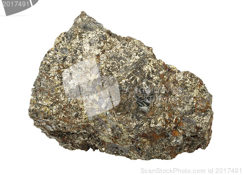 Image of Mineral collection: chalcopyrite.