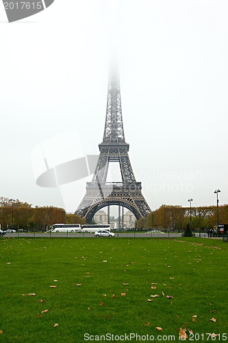 Image of Eiffel Tower Fog