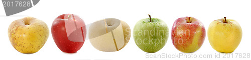 Image of six apples