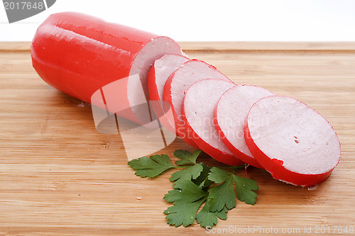 Image of cervelat sausage