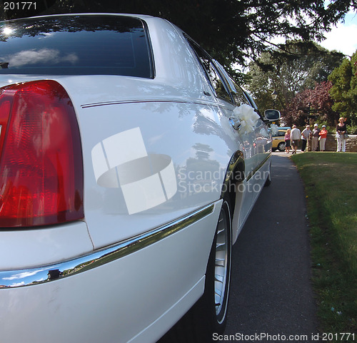 Image of Parked Limo