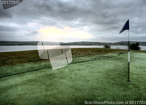 Image of Golf Green and Flag