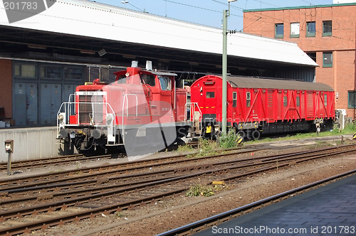 Image of Shunt Train With Carriage