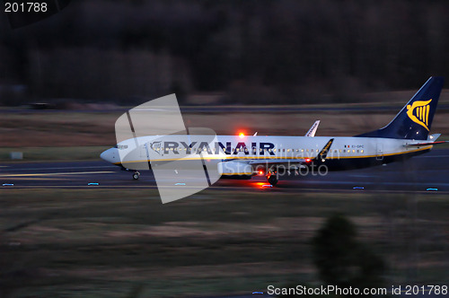 Image of Ryanair nightflight