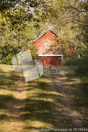 Image of Old Red Barn