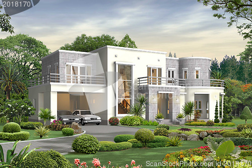 Image of 3d house
