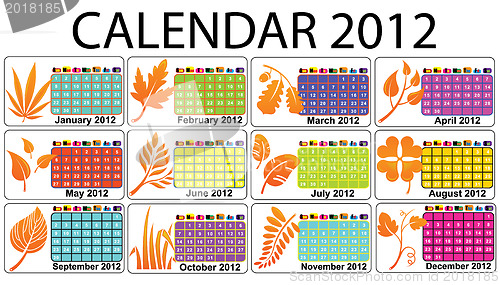 Image of 2012 calendar