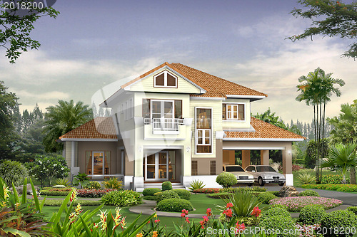 Image of 3d house