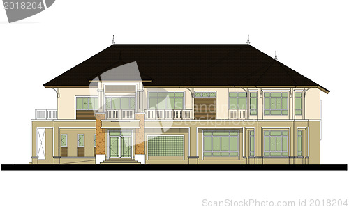 Image of elevation house