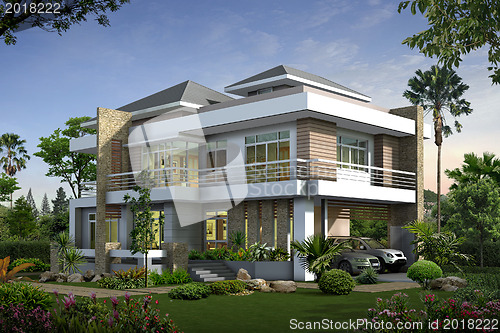 Image of 3d house