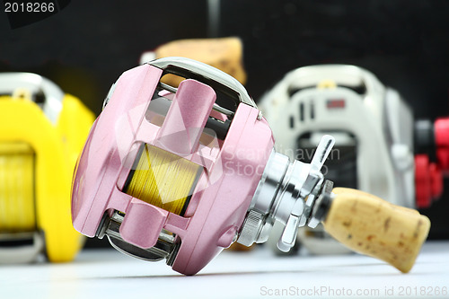 Image of fishing reel