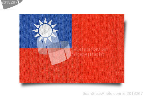 Image of official flag of taiwan