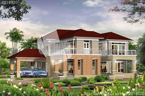 Image of 3d house