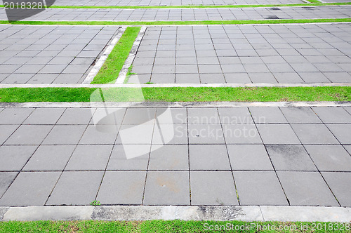 Image of Brick Color Walkway 