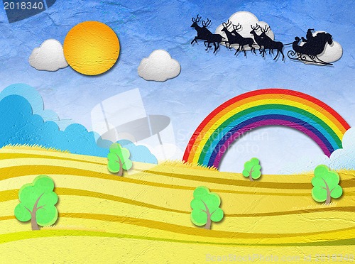 Image of christmas paper