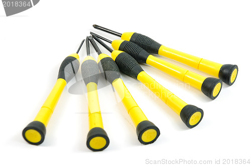 Image of yellow and black screwdriver