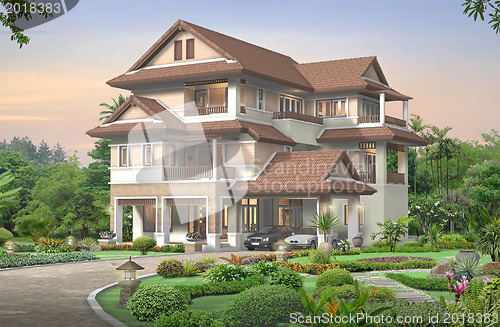 Image of 3d house