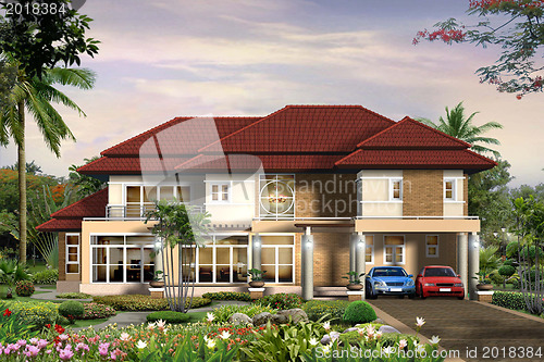Image of 3d house