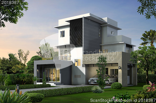 Image of 3d house