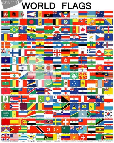 Image of Complete set of Flags