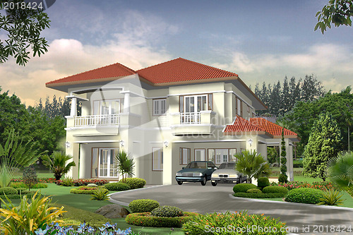 Image of 3d house