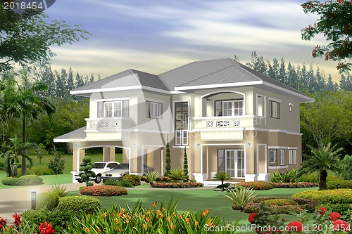 Image of 3d house