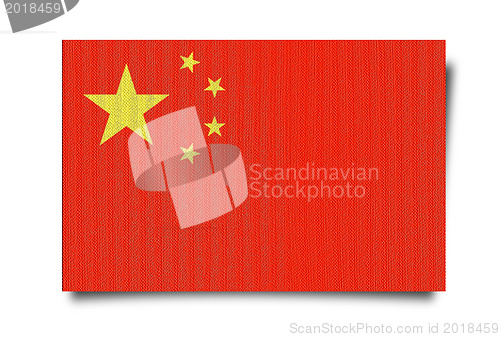 Image of China flag 