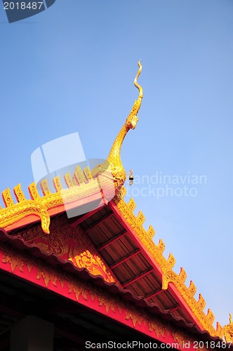 Image of The top roof ,art of Thaialnd 