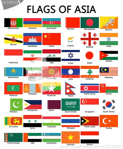 Image of Complete set of Flags