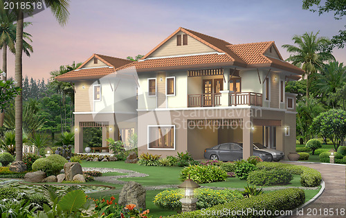 Image of 3d house