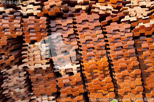 Image of roof tiles texture 