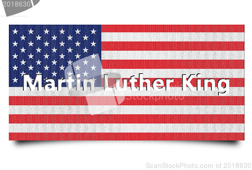 Image of Martin Luther King Jr. Day stamp 