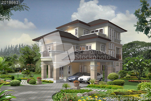 Image of 3d house