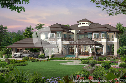 Image of 3d house
