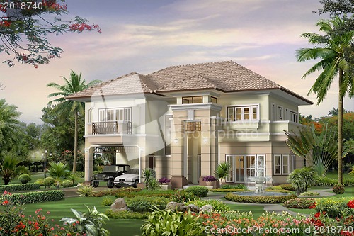 Image of 3d house