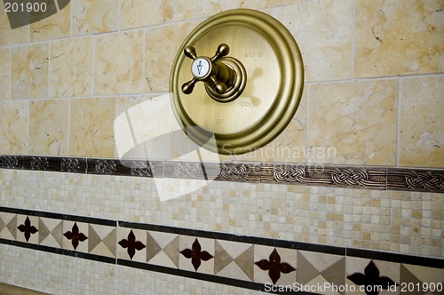 Image of tile detail shower