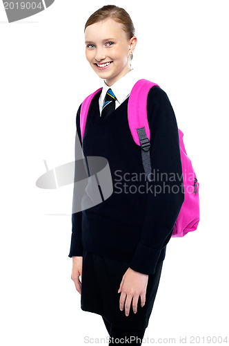 Image of All set to go to school