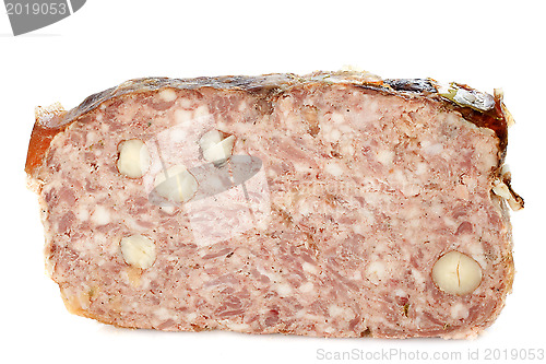 Image of pate with hazelnuts