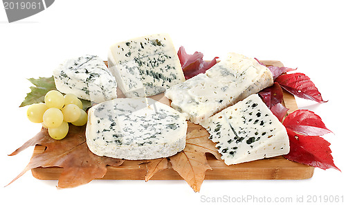 Image of blue cheeses