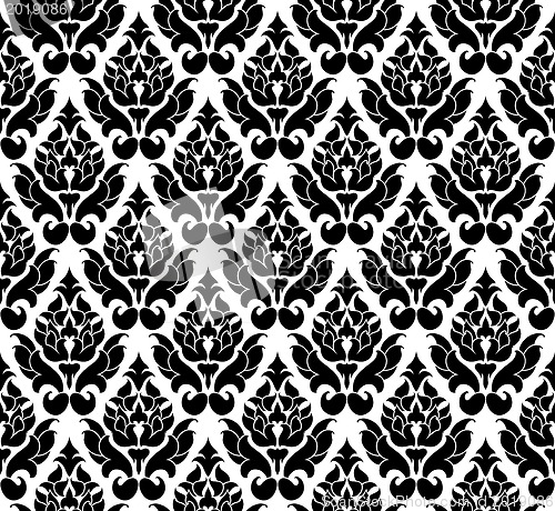 Image of Damask seamless pattern