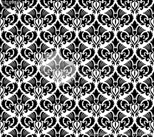 Image of Damask seamless pattern