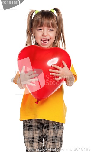 Image of Girl with heart