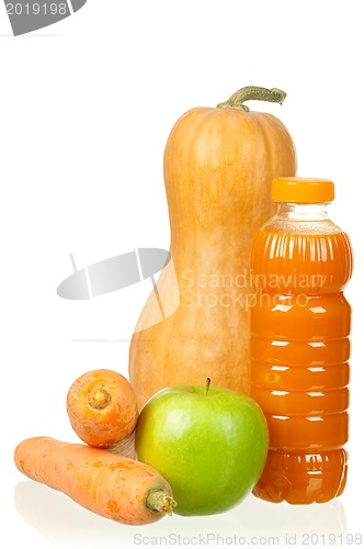 Image of Carrot, pumpkin and apple juice